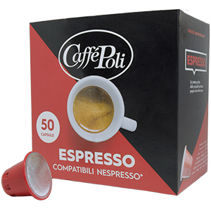 50 capsule compatibili Nespresso Espresso