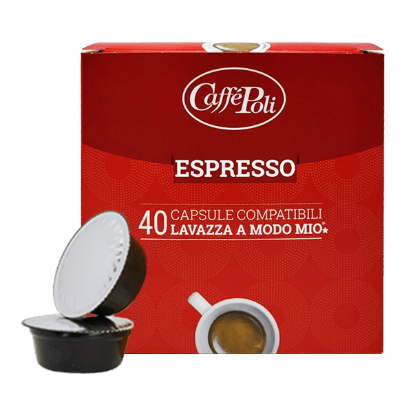 40 Lavazza a modo mio compatible capsules